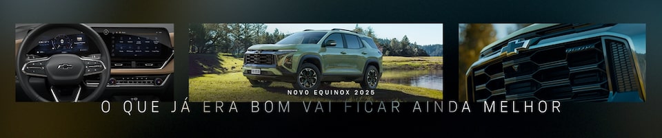 Imagens do exterior e interior do novo Equinox Turbo na versão Activ